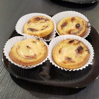 Pasteis de nata at Vegana By Tentúgal in Porto