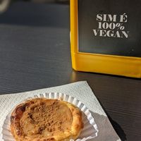 Pastel de nata at Vegana By Tentúgal in Porto