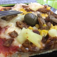 Gorgeous pizza  at Vegana By Tentúgal in Porto