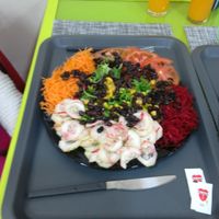 Mixed salad at Vegana By Tentúgal in Porto