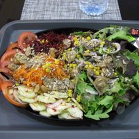 Huge, amazing salad!!! at Vegana By Tentúgal in Porto