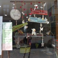 Easy to find with those colors  at Vegana By Tentúgal in Porto