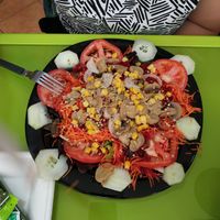 SMALL salad :D at Vegana By Tentúgal in Porto