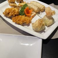 Vegan set menu starter!   at Kamthai Thai in Whitby