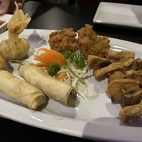 VG banquet starters   at Kamthai Thai in Whitby