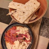 Hummus (8/10) at Lounges - Brunello in Weston-super-mare
