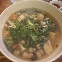 Lemongrass soup!  at Woody's Thai Kitchen in Seward