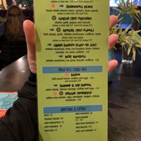 Rice menu  at Woody's Thai Kitchen in Seward