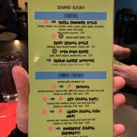 Starters at Woody's Thai Kitchen in Seward