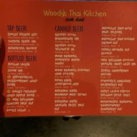 Bottled drinks at Woody's Thai Kitchen in Seward