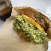 Arepa at Condende in Sevilla