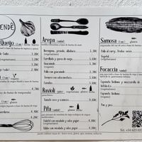 Menú  at Condende in Sevilla