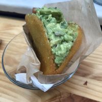 Arepa vegana  at Condende in Sevilla