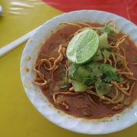 Khao Soi at Tien Sieng Vegetarian Foods in Chiang Mai