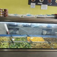 Buffet at Tien Sieng Vegetarian Foods in Chiang Mai