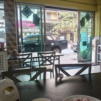 Seating at Tien Sieng Vegetarian Foods in Chiang Mai