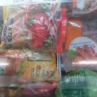Vegan frozen foods at Everspring Health Food in Cabramatta