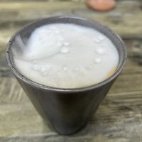 Soy cappuccino 4,40€  at Simone's Kitchen in Antwerpen