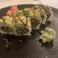 Magic mushroom roll 😍yummy! at Ohana in Jaco