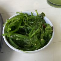 Suuuper small algae salad  at Ohana in Jaco