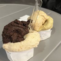   at Gelateria Concordia in Milan