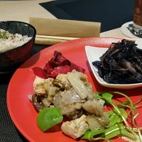 tofu with topinambur at Ramen Maneki in Bremen