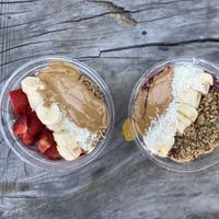 Açai bowls at JOY in Shell Beach