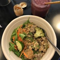 Vegan Buddha bowl at Juice by Nature in Amsterdam