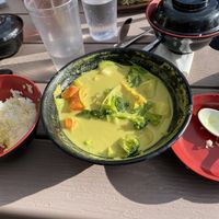 Yellow Curry at Jade Bistro and Patisserie in Portland