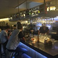 Bar at Novecento restaurant at Novecento in Haarlem