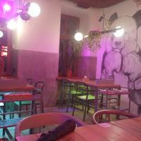 Inside at OM NOM NOM in Lviv