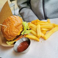 Burger OM NOM NOM at OM NOM NOM in Lviv