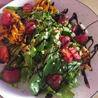 tasty food. maybe too much sugar? not sure. the menu is limited sadly but the food is soo good at OM NOM NOM in Lviv