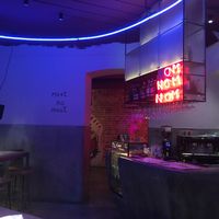 Atmosphere❤️ at OM NOM NOM in Lviv