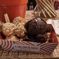 The vegano version at Lukumades in Athens