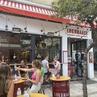   at Lukumades in Athens