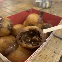 Filling  at Lukumades in Athens