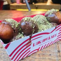   at Lukumades in Athens