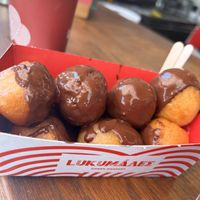 Donuts and coffee. What’s not to love ❤️   at Lukumades in Athens