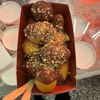   at Lukumades in Athens