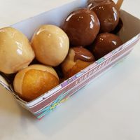 Peanut butter and chocolate at Lukumades in Athens