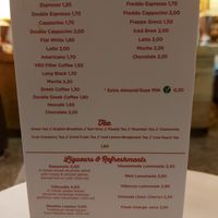 Drinks at Lukumades in Athens