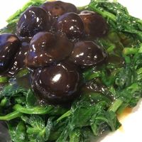 Mushroom with Chinese Greens at Yummy House in Ocala