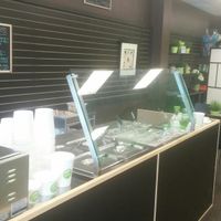 Food counter at GOOD Grains in Toronto