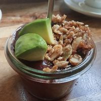 Muss de chocolate y aguacate 🥑 at Cafe Green Bakery in Madrid