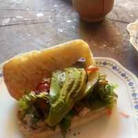 very tasty sandwich at Ground Zero - Marley Coffee in Cape Town