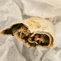 Vegan Chkn Freud wrap at Ground Zero - Marley Coffee in Cape Town