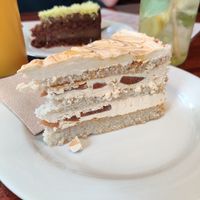 Pear-caramel cake at Café-Bistro Daheim in Bad Schandau