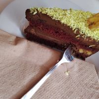 Avocado-Banane-Schoko-Torte at Café-Bistro Daheim in Bad Schandau