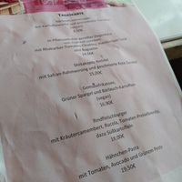 Vegane Optionen im warmen Tagesangebot at Café-Bistro Daheim in Bad Schandau